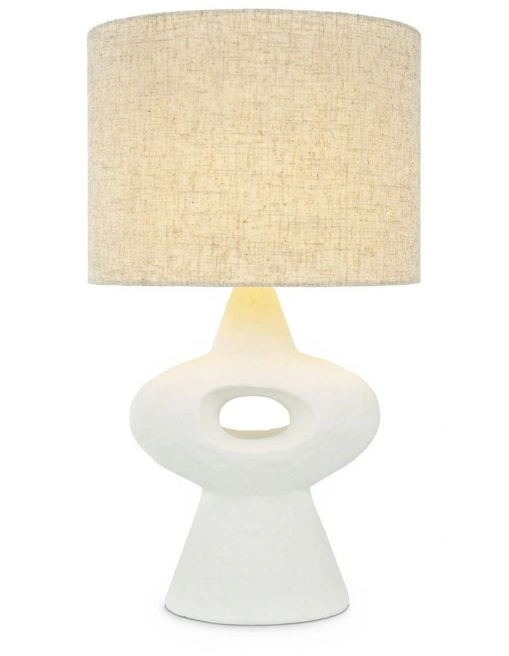 Halo Table Lamp 51cm in White image 1