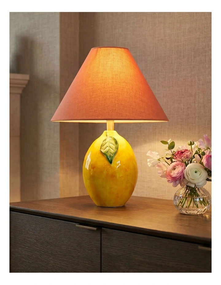 Amalfi Table Lamp 33cm in Yellow image 4