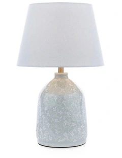 Fern Table Lamp 39cm in Duck Egg