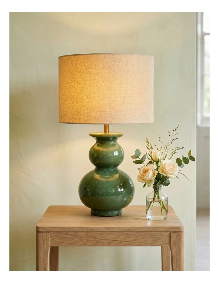 Poise Table Lamp 55cm in Green image 3