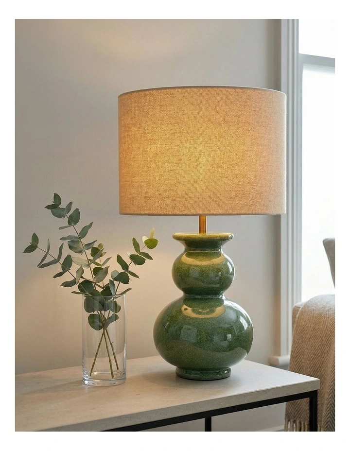 Poise Table Lamp 55cm in Green image 4