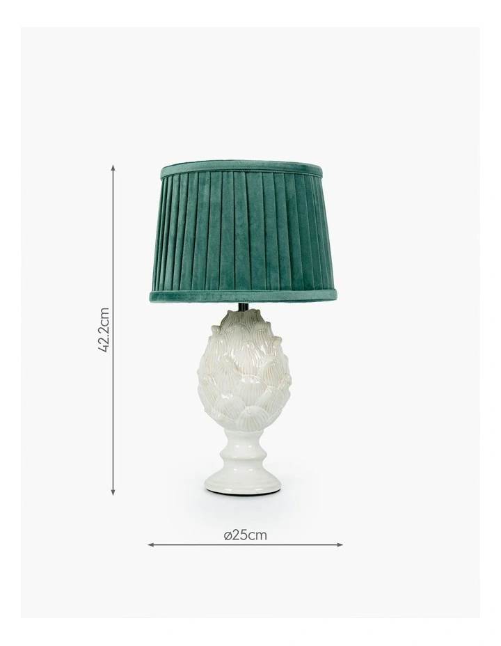 Artichoke Table Lamp 42cm in Cream image 2