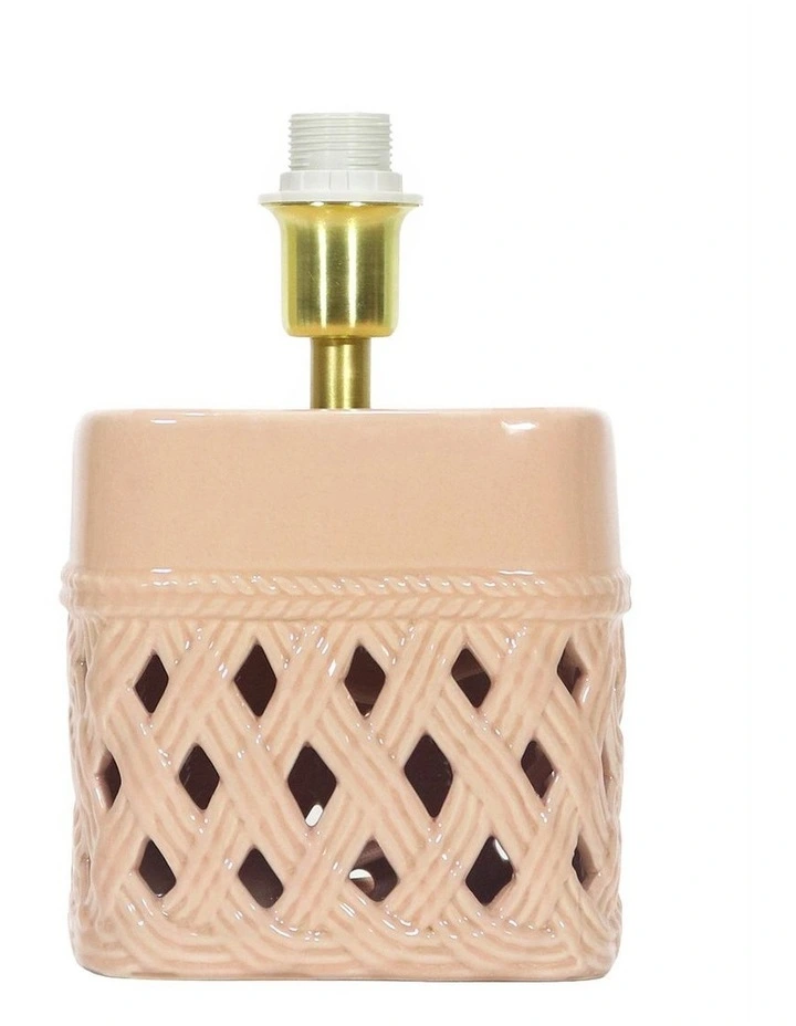 Nest Table Lamp 34cm in Pink image 3