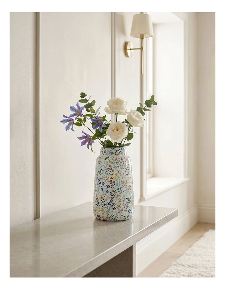 Floral Vase 26cm in Multi-color image 3