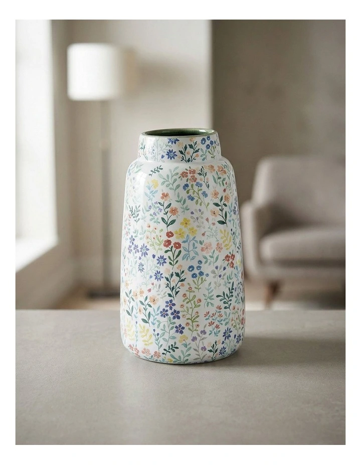 Floral Vase 26cm in Multi-color image 4