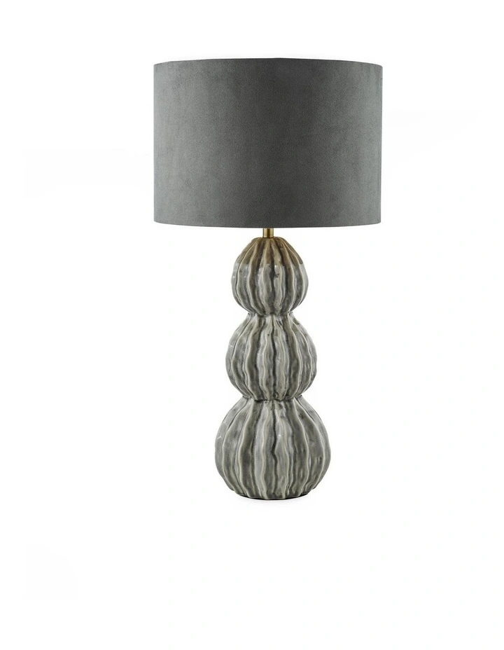 Cove Table Lamp 60cm in Grey image 1