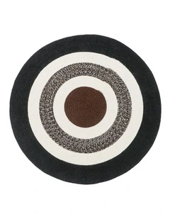 Fab Habitat Churchil Round Indoor Outdoor Rug