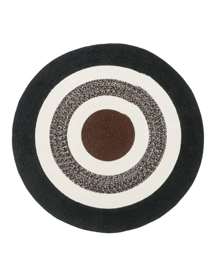 Fab Habitat Churchil Round Indoor Outdoor Rug image 1