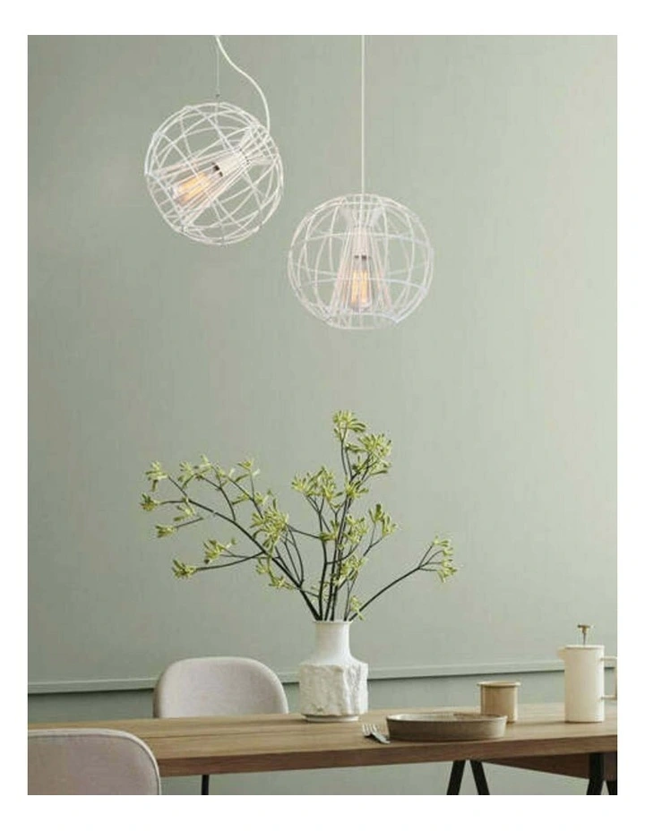 Sentinel Modern Minimalist Round Cage Pendant Lights image 2