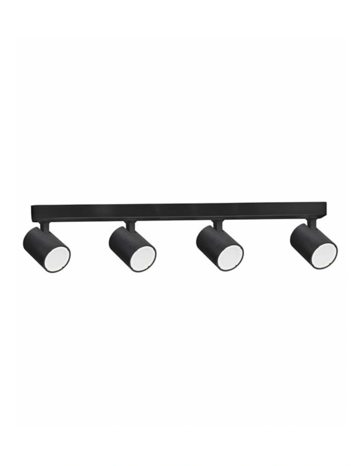 Interior GU10 4XLights Adjustable Bar Base Surface Mounted Spot Lights image 1