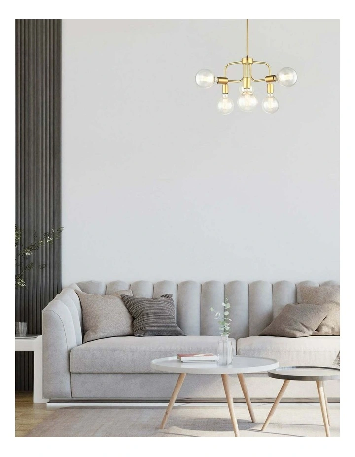 Hexa Interior Modern Abstract Pendant Lights - 6 Lamps image 2