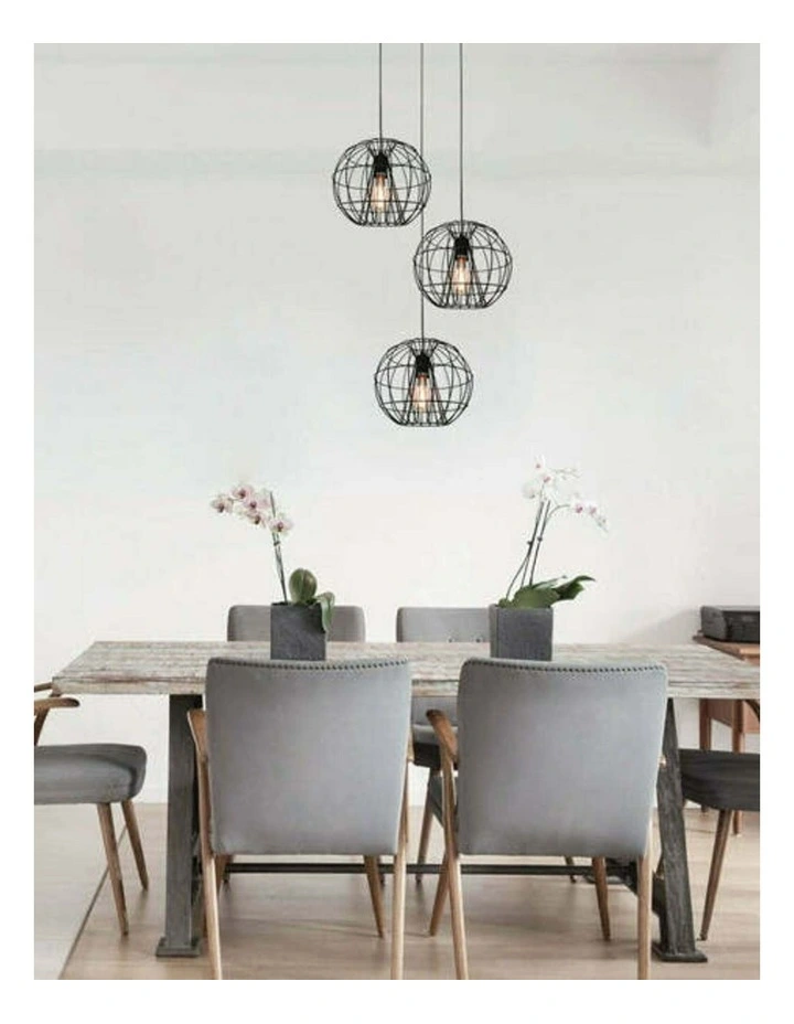Sentinel Modern Minimalist Round Cage Pendant Lights image 2