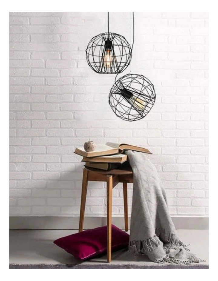 Sentinel Modern Minimalist Round Cage Pendant Lights image 4