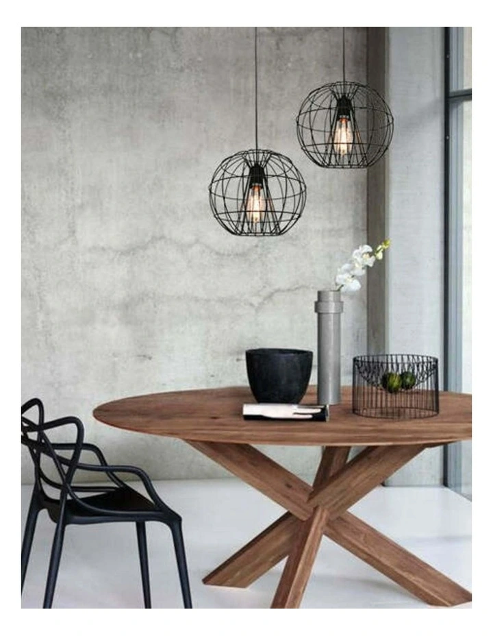 Sentinel Modern Minimalist Round Cage Pendant Lights image 5