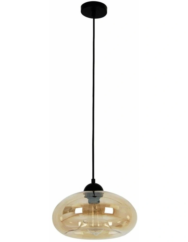 Mason Modern Retro Oval Glass Pendant Lights image 1