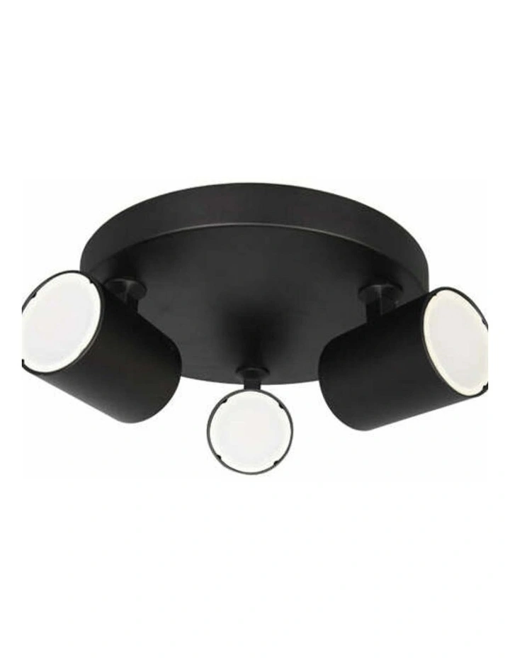 Interior GU10 3XLights Adjustable Round Base Surface Mounted Spot Lights image 1