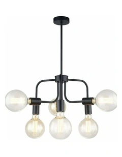 Hexa Interior Modern Abstract Pendant Lights - 6 Lamps