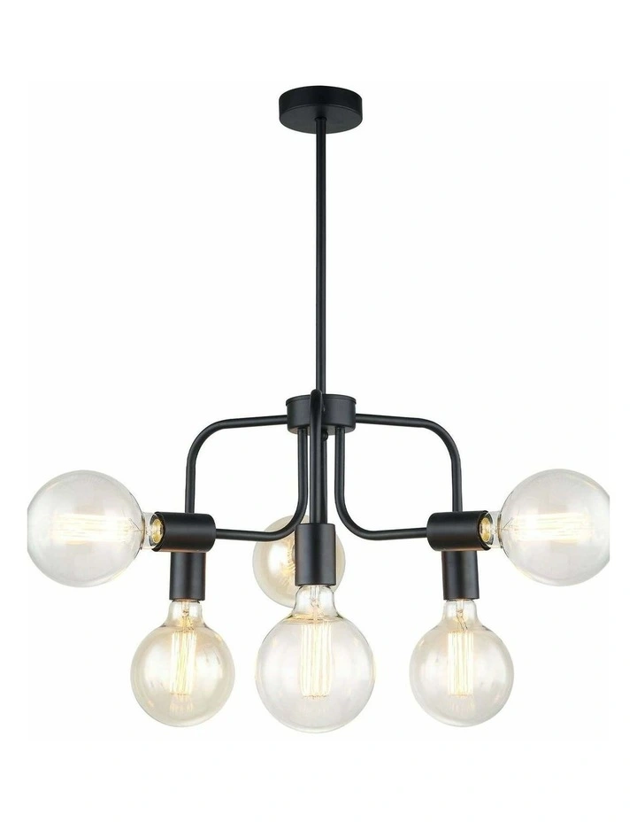 Hexa Interior Modern Abstract Pendant Lights - 6 Lamps image 1