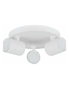 Interior GU10 3XLights Adjustable Round Base Surface Mounted Spot Lights