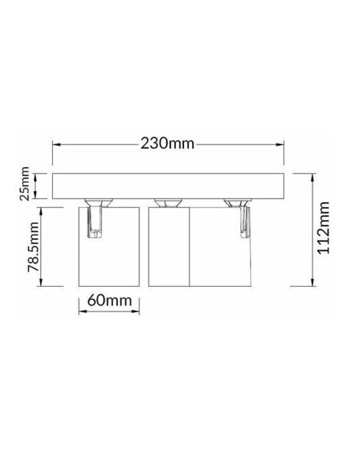 Interior GU10 3XLights Adjustable Round Base Surface Mounted Spot Lights image 2