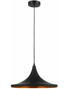 Caviar Black Mexican Hat Shape Pendant Light