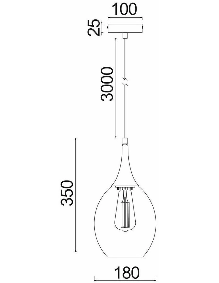 Brote Retro Interior Bronze Wine Glass Shape Pendant Lights image 4