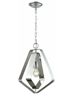 Orbita Bohemian Small Polished Nickel Hardware Pendant Light