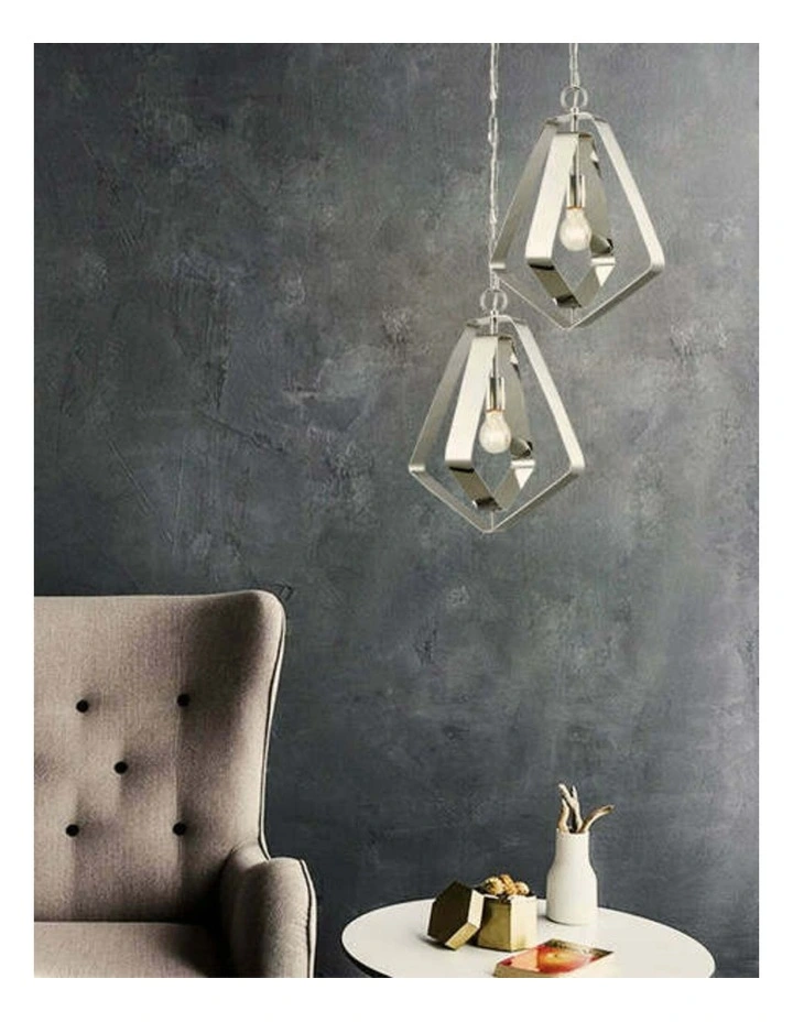 Orbita Bohemian Small Polished Nickel Hardware Pendant Light image 2