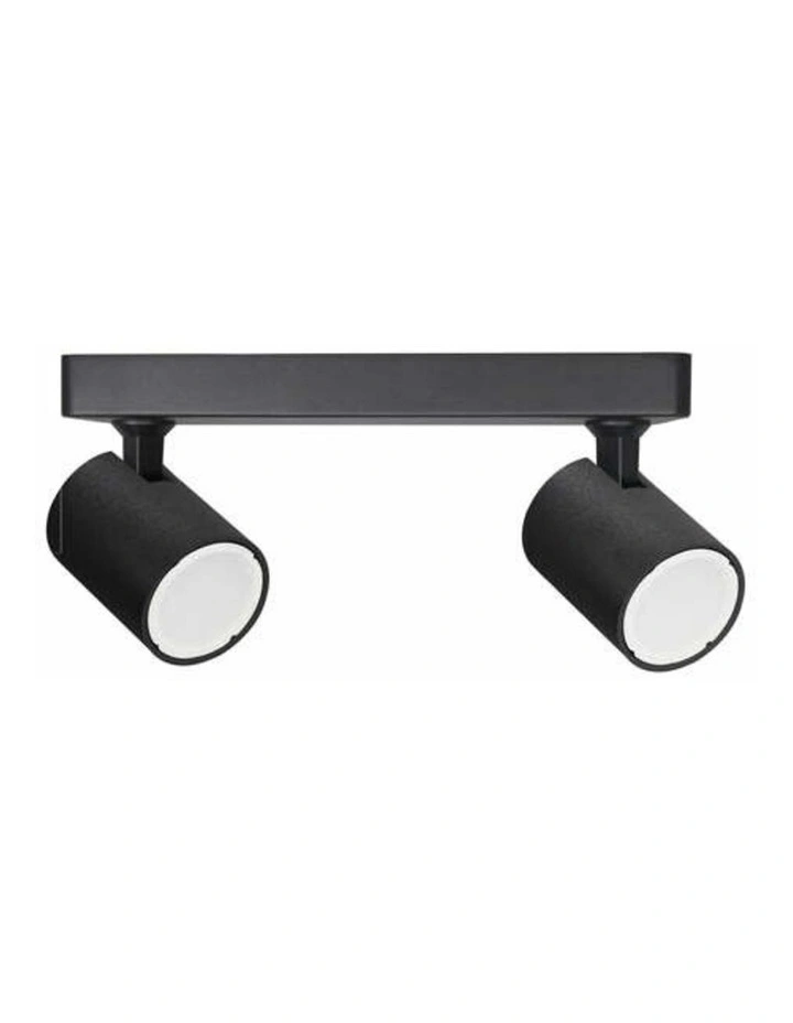 Interior GU10 2XLights Adjustable Bar Base Surface Mounted Spot Lights image 1