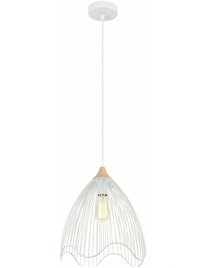 Spiaggia Cone Shape & Wavy Edge Pendant Lights image 1