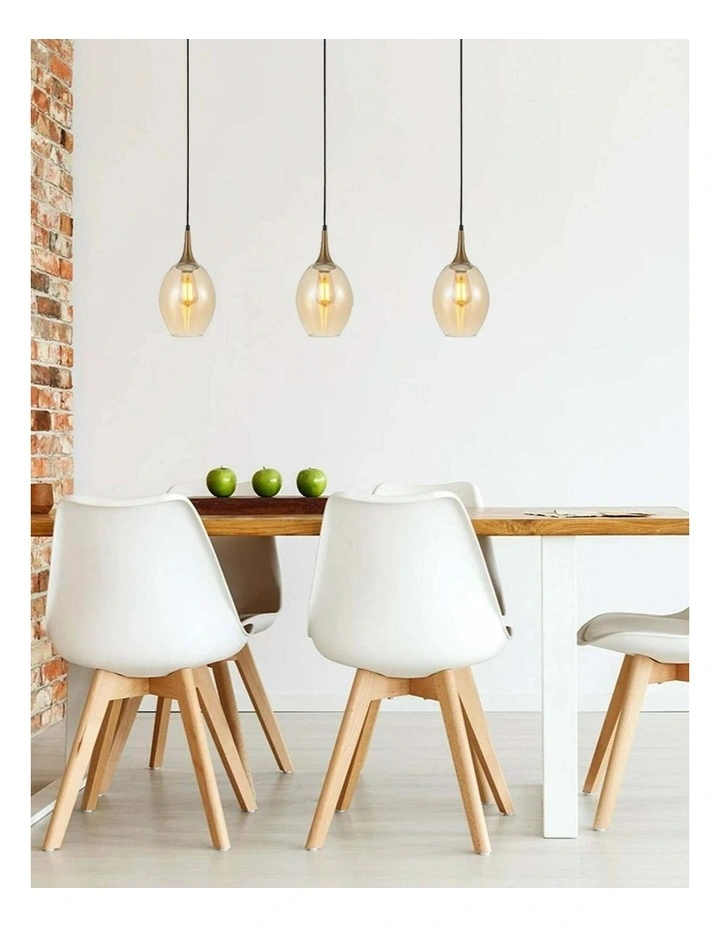 Brote Retro Interior Bronze Wine Glass Shape Pendant Lights image 3