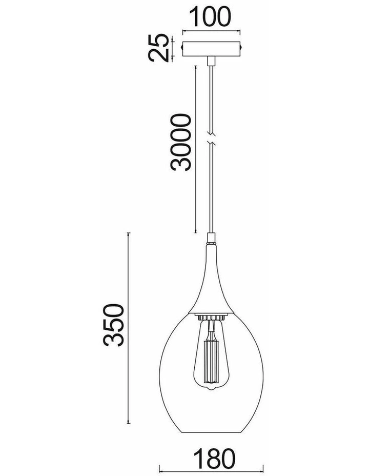 Brote Retro Interior Bronze Wine Glass Shape Pendant Lights image 4