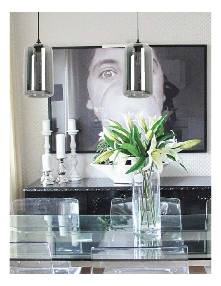 Mason Modern Retro Oblong Glass Pendant Lights image 2