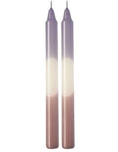 Like Home Taper Candle Ice, Grape 2pcs