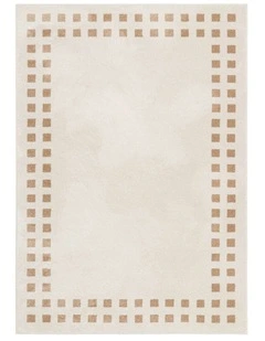 LOOPSIE AMALFI CREAM AND TAN JUTE BLEND RUG