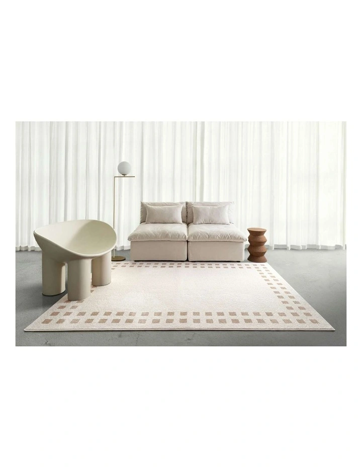 LOOPSIE AMALFI CREAM AND TAN JUTE BLEND RUG image 6