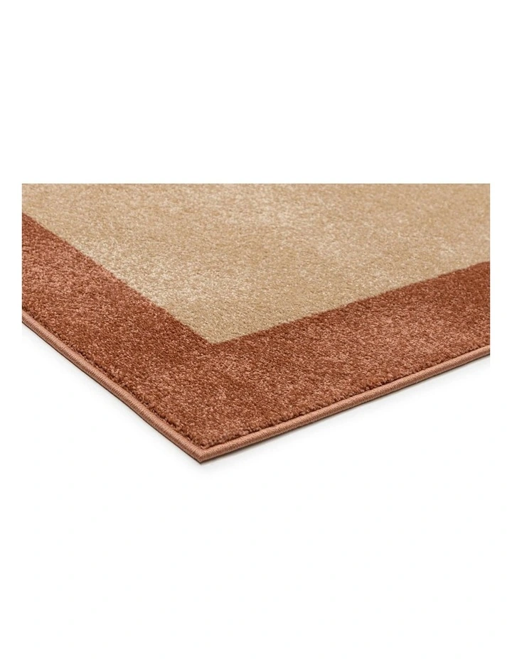 LOOPSIE MALLORCA TERRACOTTA AND TAUPE JUTE BLEND RUG image 2