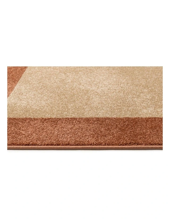 LOOPSIE MALLORCA TERRACOTTA AND TAUPE JUTE BLEND RUG image 4