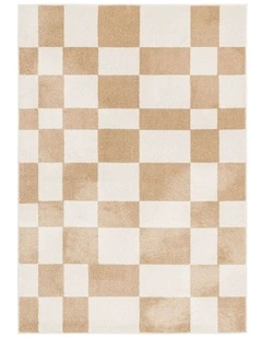 LOOPSIE KRAKATOA MOCHA AND CREAM JUTE BLEND RUG