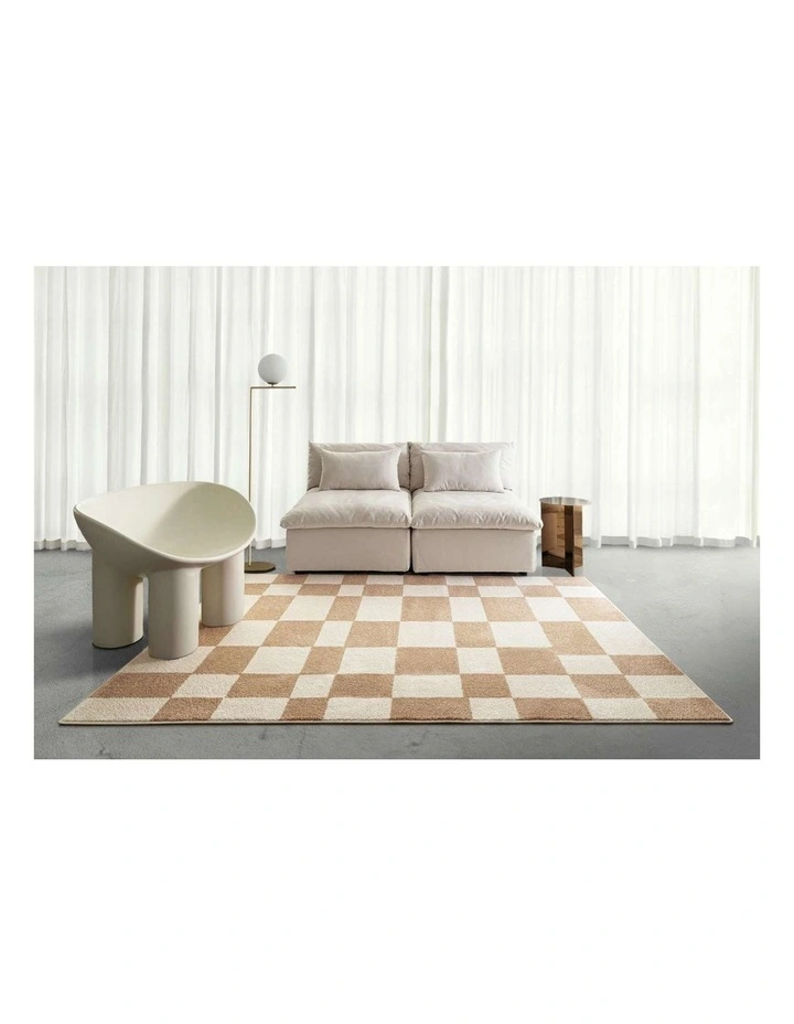 LOOPSIE KRAKATOA MOCHA AND CREAM JUTE BLEND RUG image 6