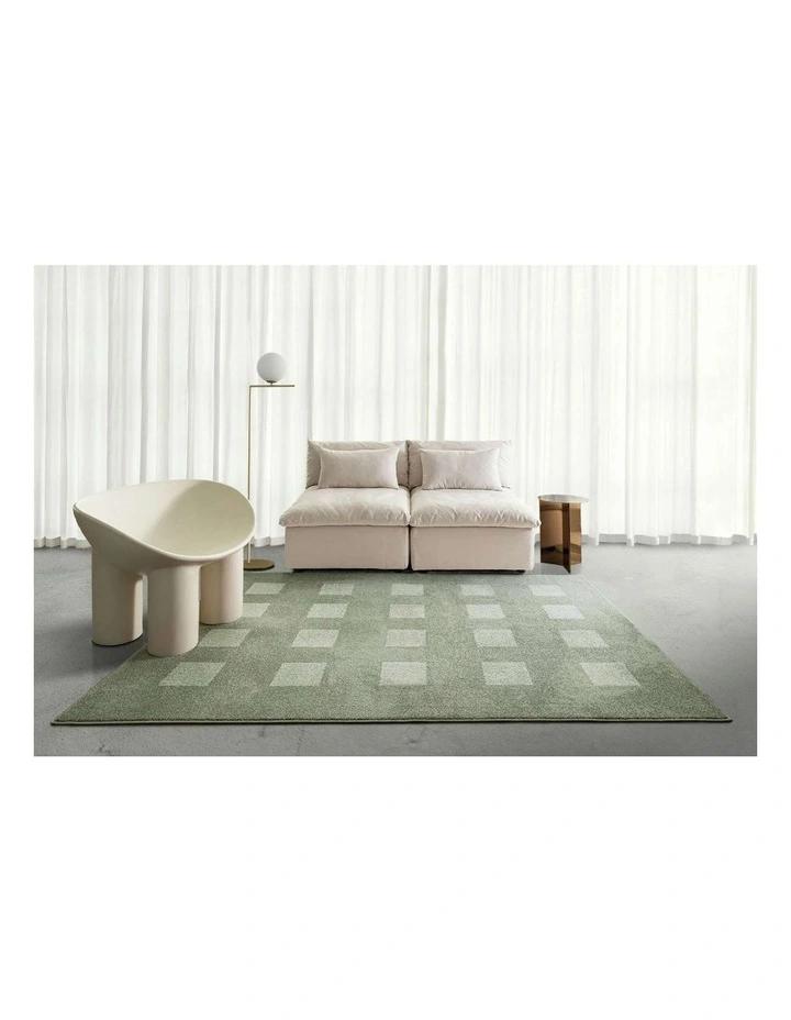 LOOPSIE  ELBRUS SAGE AND GREEN JUTE BLEND RUG image 6