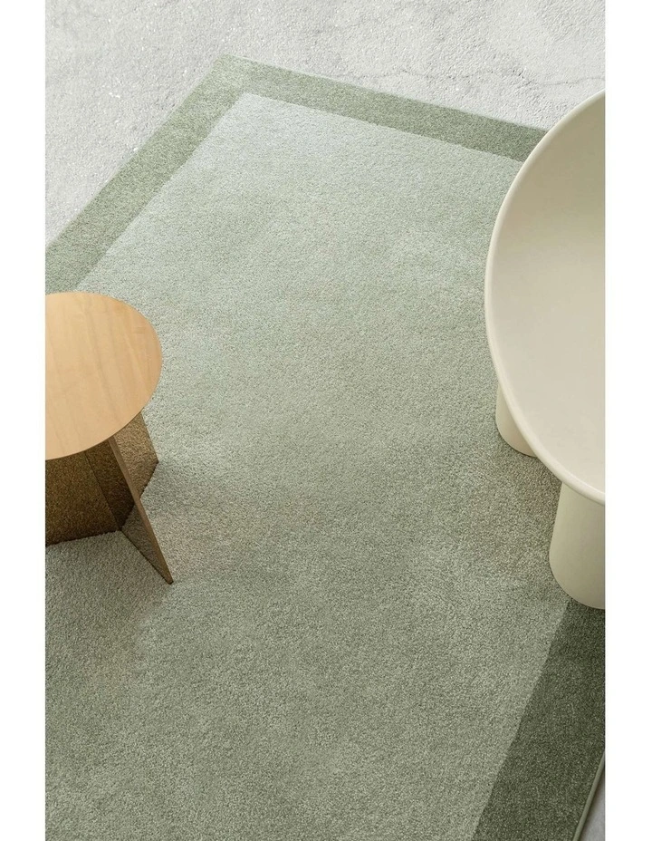 LOOPSIE  KELIMUTU SAGE AND MINT JUTE BLEND RUG image 7