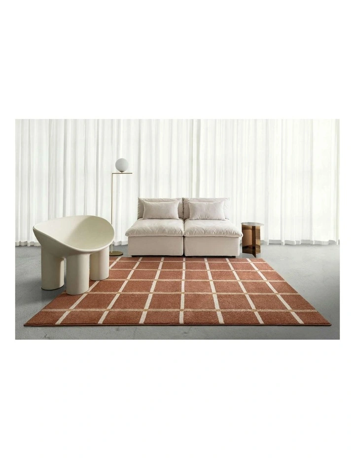 LOOPSIE  PINATUBO TERRACOTTA JUTE BLEND RUG image 6