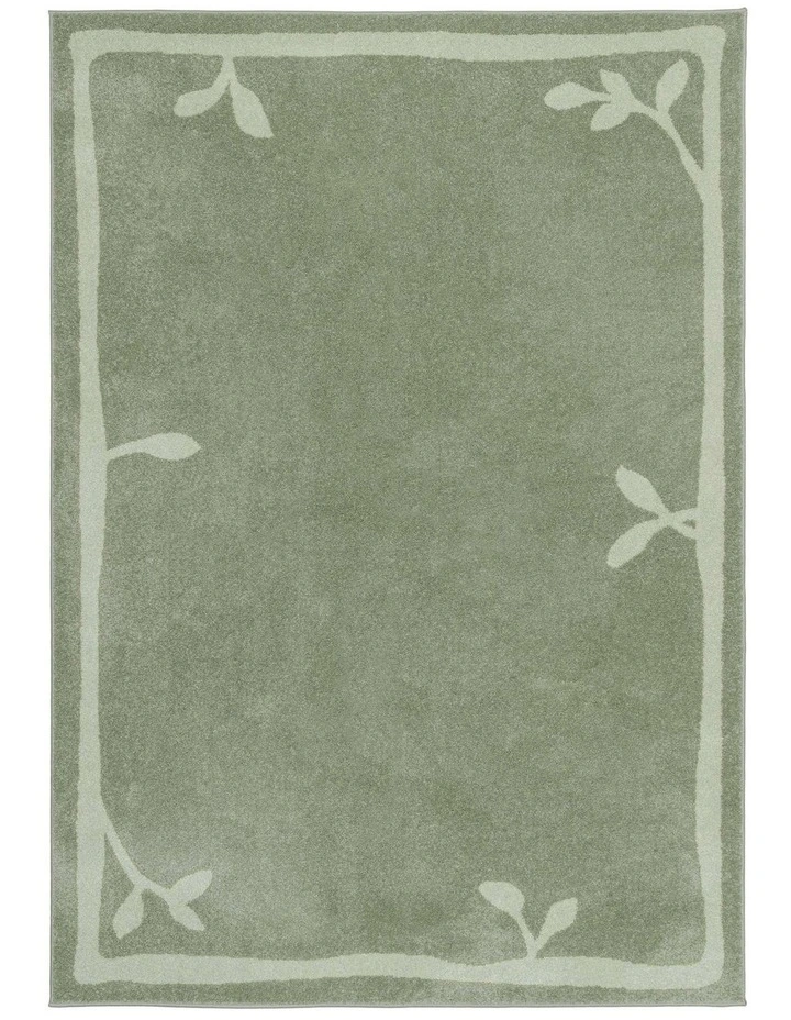 LOOPSIE NAXOS GREEN AND SAGE JUTE BLEND RUG image 1