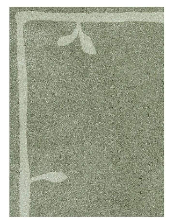 LOOPSIE NAXOS GREEN AND SAGE JUTE BLEND RUG image 5