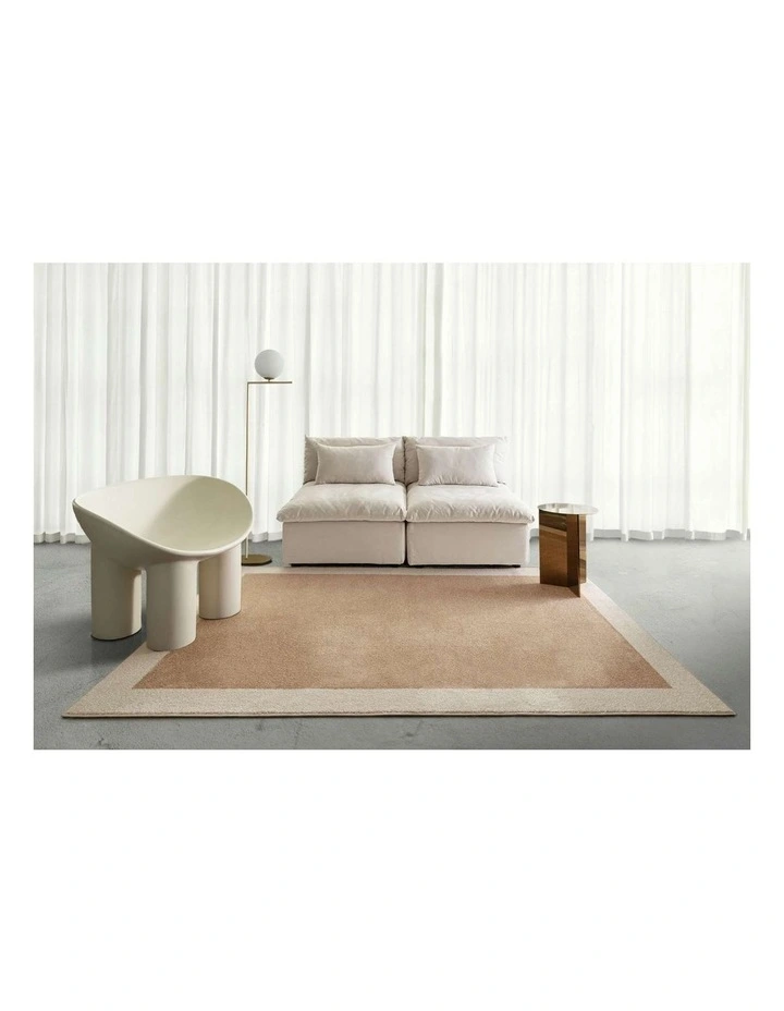 LOOPSIE LANZAROTE CREAM AND TAUPE JUTE BLEND RUG image 6