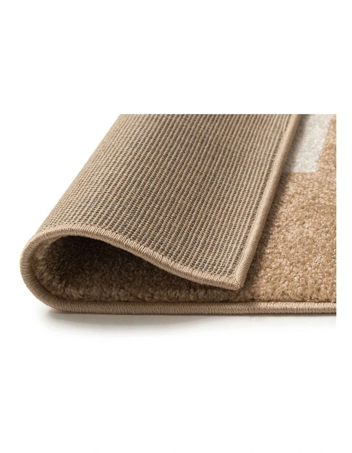 LOOPSIE RORAIMA TAUPE AND CREAM JUTE BLEND RUG image 3