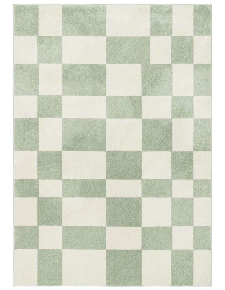 LOOPSIE TAMBORA MINT GREEN AND CREAM JUTE BLEND RUG image 1