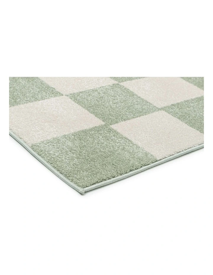 LOOPSIE TAMBORA MINT GREEN AND CREAM JUTE BLEND RUG image 2