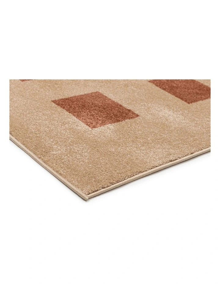 LOOPSIE DOLOMITI TAUPE AND TERRACOTTA JUTE BLEND RUG image 2